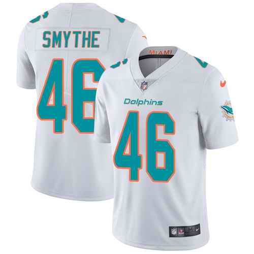 Nike Men & Women & Youth Dolphins 46 Durham Smythe White NFL Vapor Untouchable Limited Jersey,We sell and wholesale Nike Men & Women & Youth Dolphins 46 Durham Smythe White NFL Vapor Untouchable Limited Jersey on line form chian!